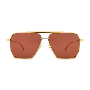 BOTTEGA VENETA Angular Pilot sunglasses
